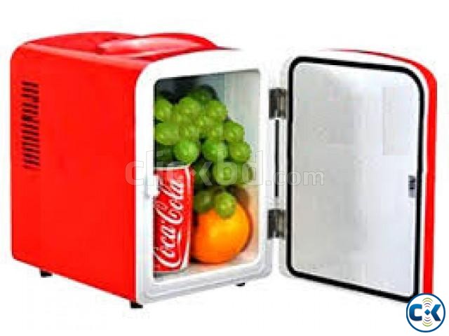 Mini Fridge Cooler and Warmer for Car and Home intact Box large image 0