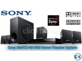 The Sony DAV-TZ140 is a 5.1-channel home cinema