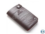 Leather Credit Card Wallet for Men