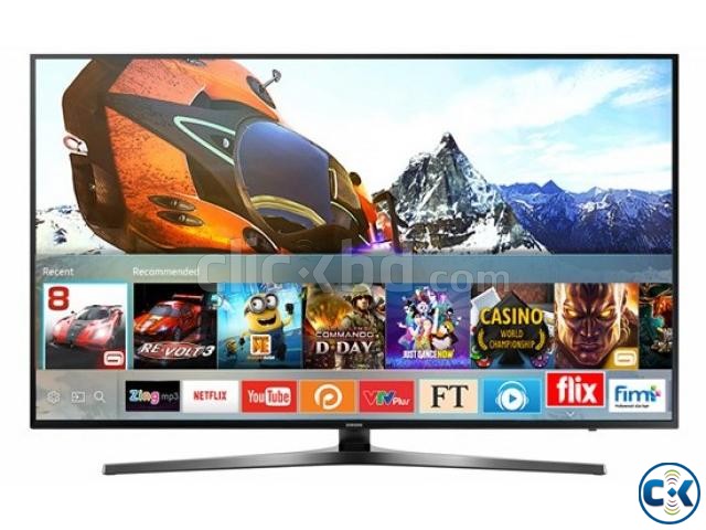 Samsung JU6400 UHD 4K smart TV has 55 inch LED large image 0