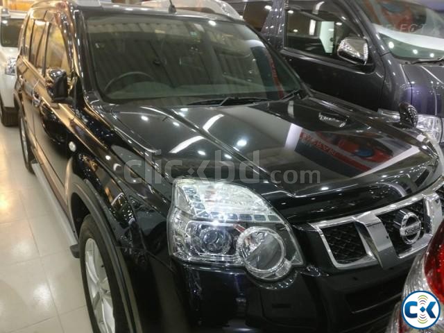 Nissan Xtrail Black 2011 large image 0