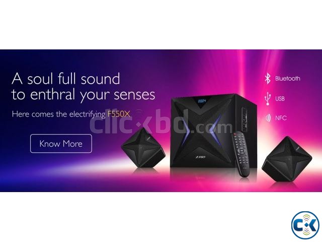 F D F550X Wireless Audio NFC Bluetooth Speaker large image 0