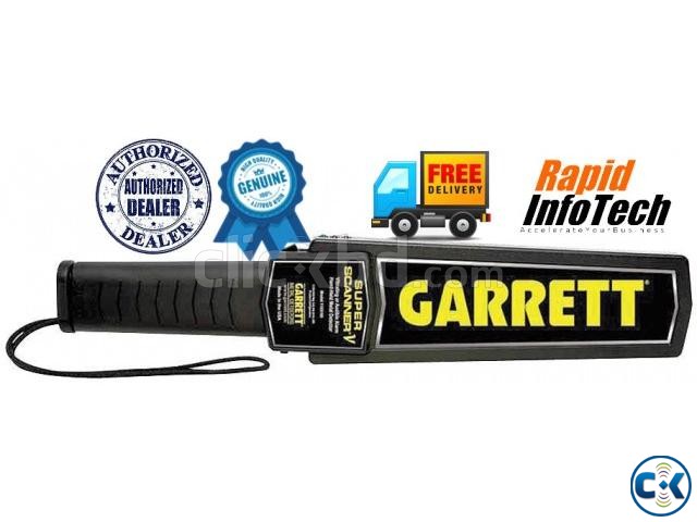 Garret hand metal detector scanner large image 0