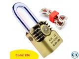 Waterproof Alarm Padlock AL50 ওয়াটারপ্রুফ অ্যালার্ম প্যাডল