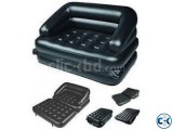 5 in 1 Inflatable Double Air Bed Sofa cum Chair intact Box