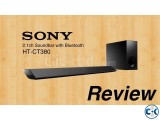 Sony HT-CT380 - 300Watt Bluetooth Sound Bar With Subwoofer