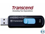 Transcend USB 2.0 8GB Pen Drive NEW