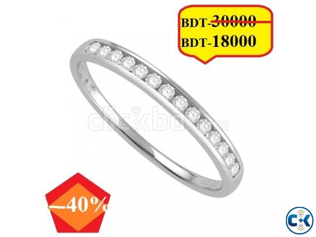 Diamond With White Gold Ring large image 0