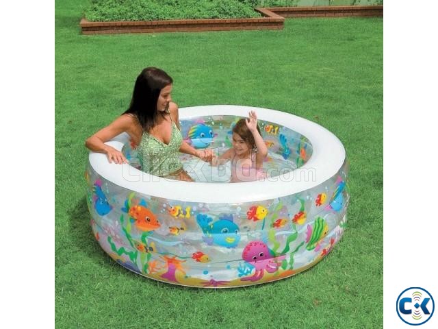 INTEX KIDS AQUARIUM ROUND POOL 5 Feet large image 0