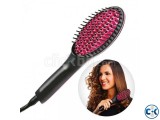 Ceramic Brush Hair Straightener