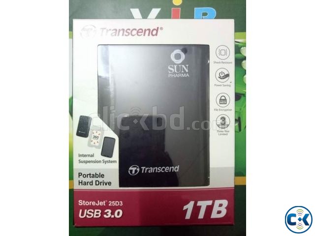 1TB Portable Hardrive Transcend  large image 0