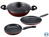 Base Non-Stick Kitchen Set 3-Pieces