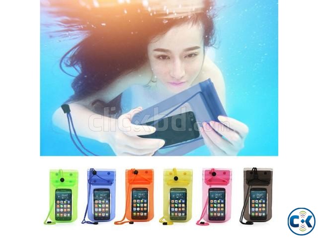 Selfie এখন পানির নিচে-under water touch mobile bag ২টি large image 0