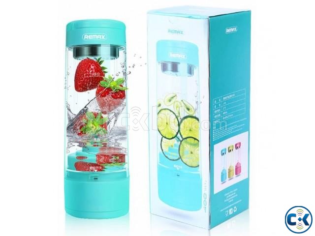 Remax Portable Electric Fruit Juicer Cup Blender 400ml large image 0