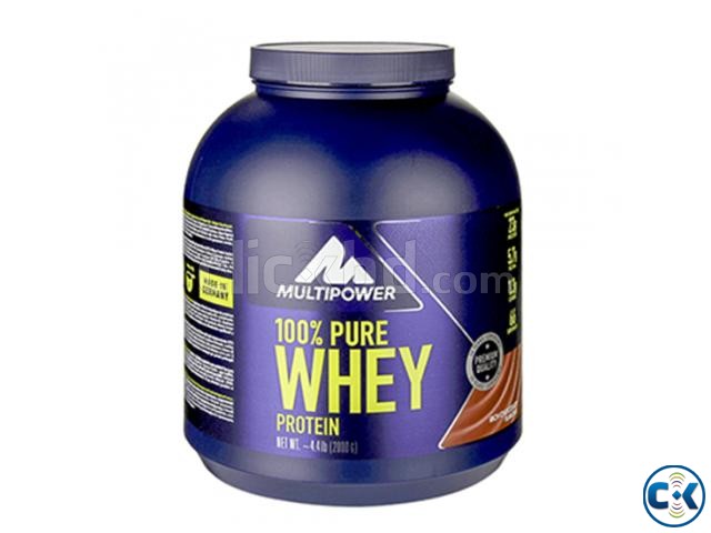 Multipower 100 Whey Protein Chocolate 2kg 4.4 Lb Germany  large image 0