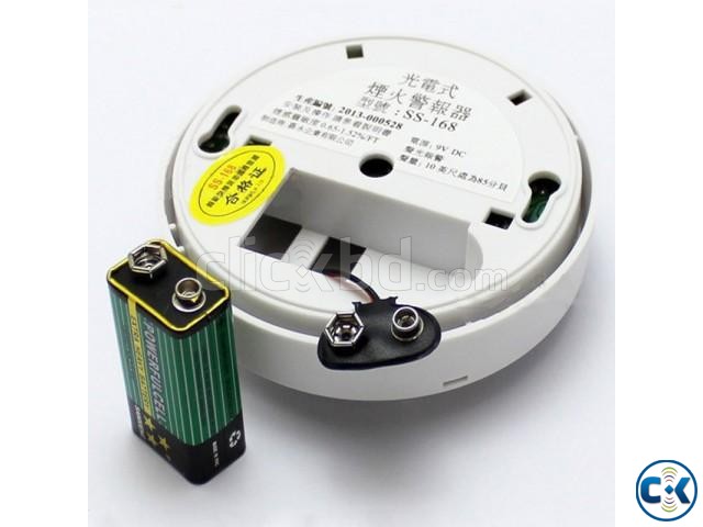 Smoke Fire Alarm Photoelectric Sensor Home Security large image 0