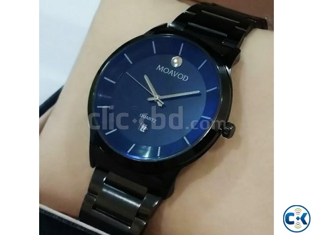 Movado Pure black Watch large image 0