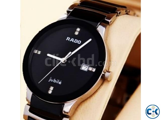 Rado Centrix Jubil Watch Silver Black large image 0