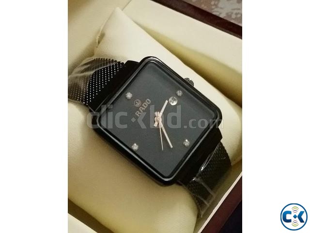 RADO MESH MAGNET LOCK BLACK DIALER large image 0