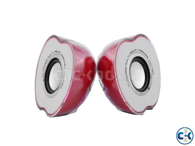 Apple Shaped USB Portable Speaker large image 0