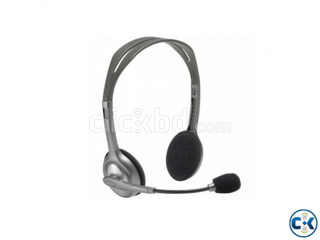 Logitech H110 Stereo Headset large image 0