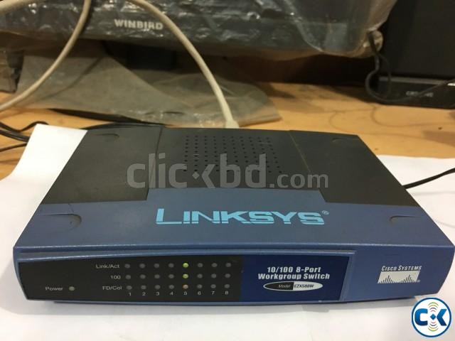 linksys 8 port switch large image 0