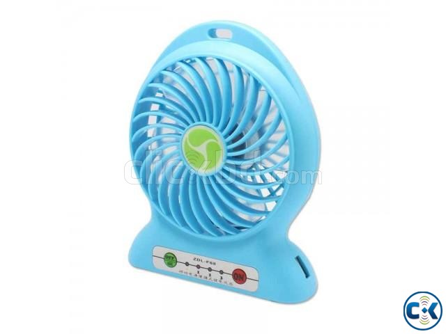 Rechargeable Fan with Power Bank large image 0