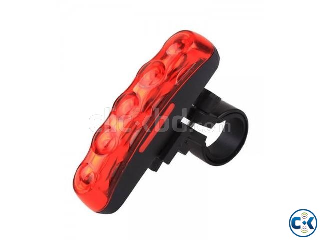 LED Bike Bicycle Cycle Safty Rear Back Tail Lights large image 0