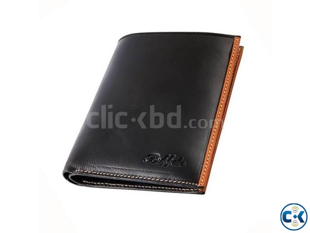 Buffalo Pure Black Wallet large image 0