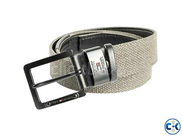 Tommy Hilfiger Ash Color Canvas Belt large image 0