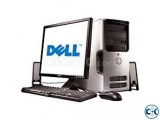 Duel Core Brand Dell with License Windows XP professional