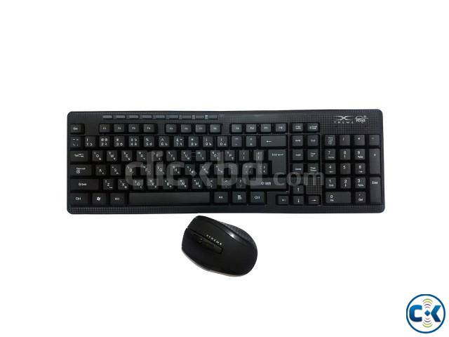 Xtream 2.4 GHz Wireless Keyboard and Mouse Combo large image 0