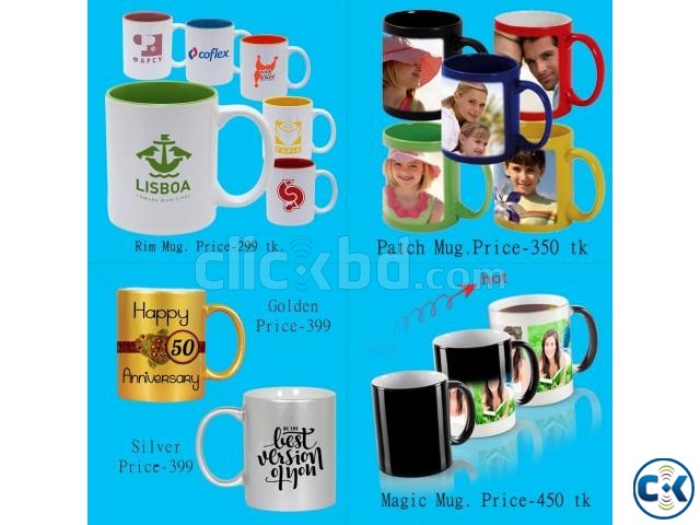 Mug Crest Stone Print with logo or design - 299 large image 0