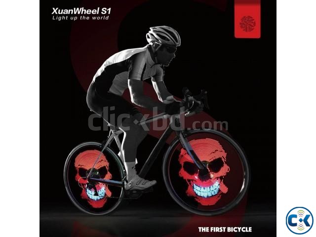 Programable bike Wheel Lights - LED Bicycle Spoke Light large image 0