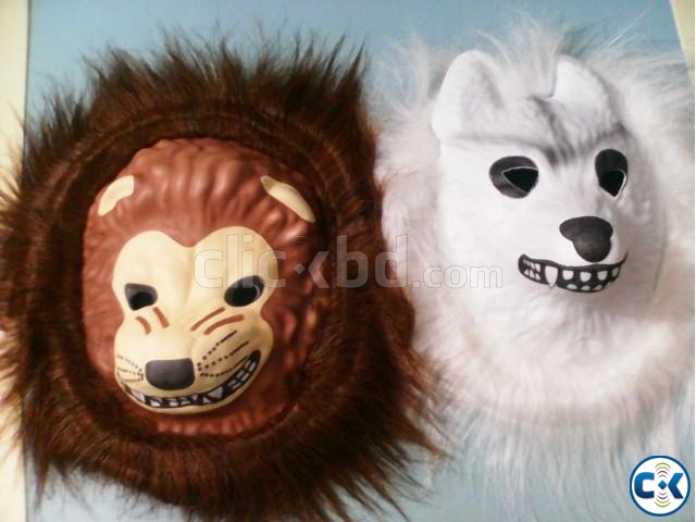 Animal Soft Mask 2 pcs পশুর মাস্ক 2 ধরনের large image 0