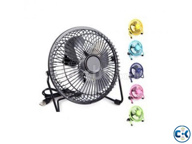 hi-quality usb mini portable fan large image 0