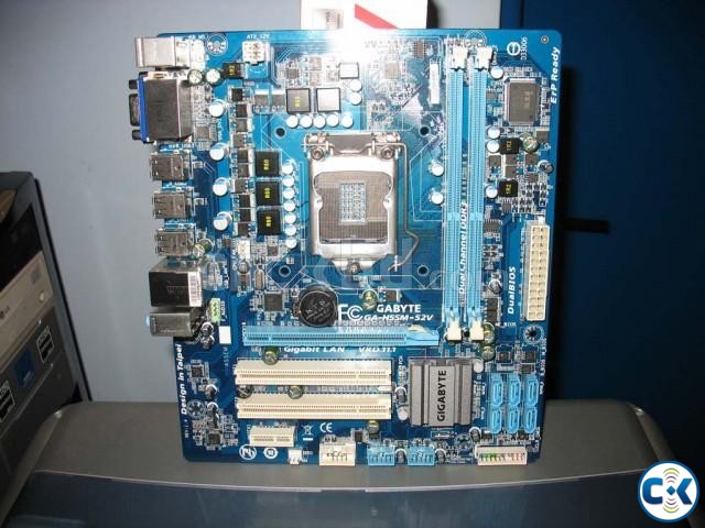 GIGABYTE GA-H55M-S2V Core i5-660 large image 0