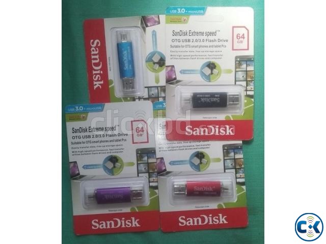 SANDISK ULTRA DUAL OTG USB DRIVE 64 GB large image 0