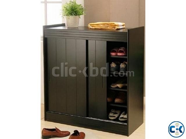 Stylish sliding shoe rack c-10 large image 0