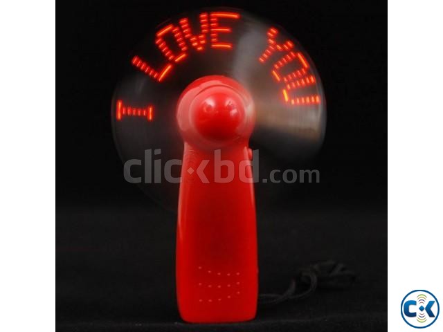 I Love You Mini Fan large image 0