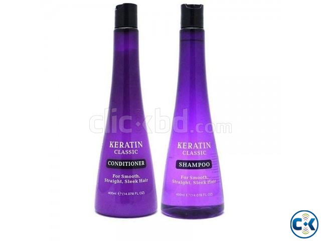 Keratin Classic Shampoo and Conditioner 400ml large image 0