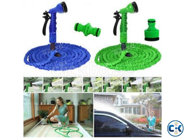 Magic Hose Pipe 100 Feet for Garden Car Wash 01718553630 large image 0