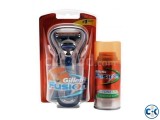 Gillette Fusion Power Razor with Free Hydra Gel 75ml Weigh