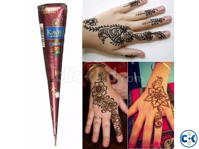 KAVERI MEHENDI CONE- 1pcs large image 0