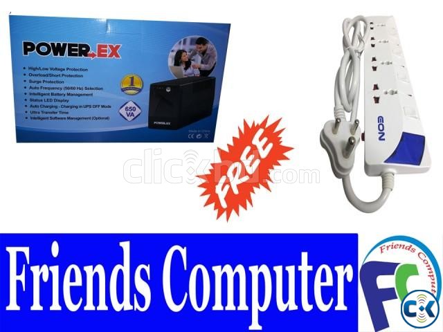 Power-EX 650Va Ups সাথে ফ্রি পাচ্ছেন Power Strip large image 0