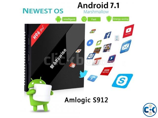 ANDROID SMART TV BOX 3 GB 32 GB H96 pro plus large image 0