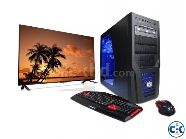 GAMING PC Core i3 4GB 320GB 19 LED large image 0