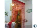 হার্ট শেপড স্বচ্ছ পর্দা-Fly Screen Door Curtain 1Set