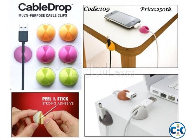 Multi Purpose Cable Clips. large image 0