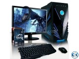 Gaming PC i5 7th GEN 4GB 1TB 19 HD LED